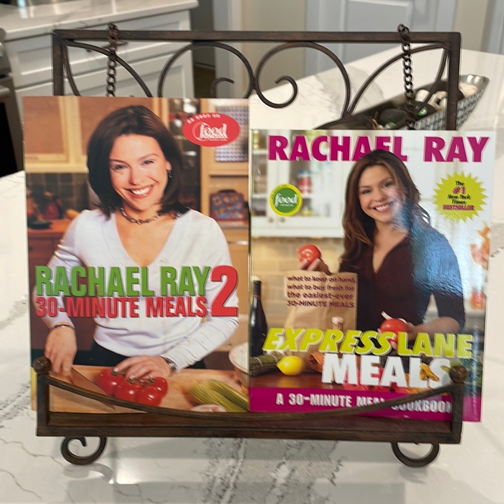 Two Rachael Ray cookbooks